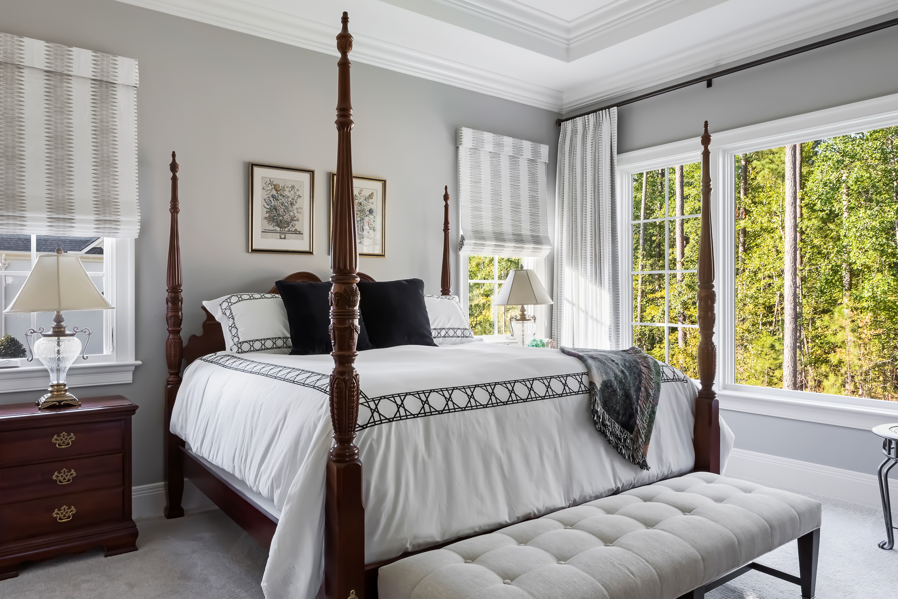 Luxury Master Bedroom in the Triangle NC