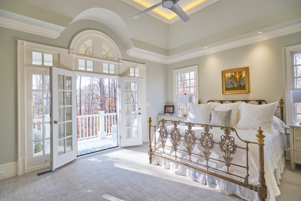 Custom luxury master bedroom design