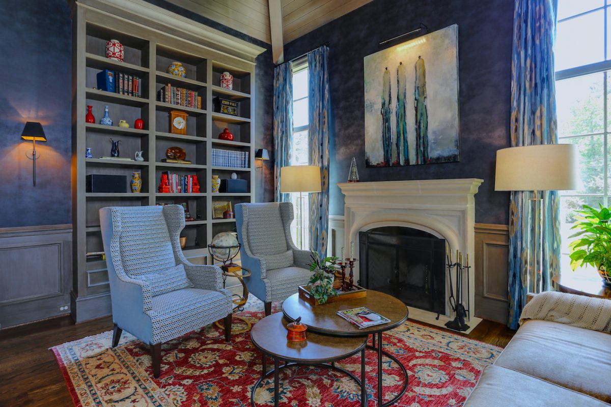 Luxury home building and renovations in Wake County for a home with artistic vibes