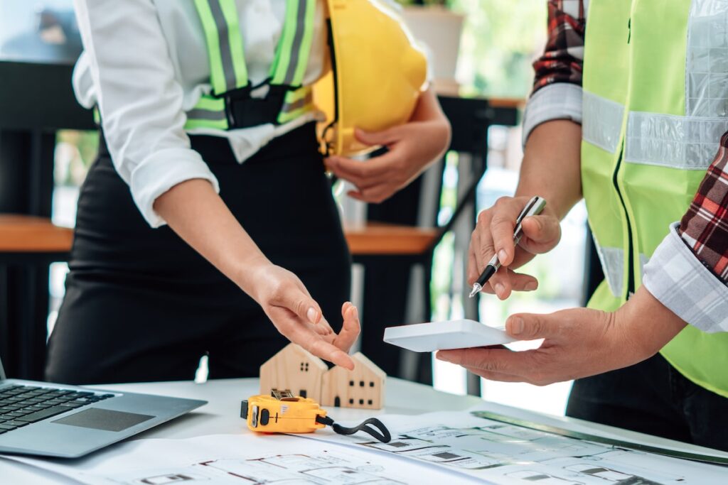 Construction layout
